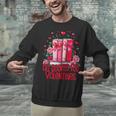 All Booked For Valentines Book Lovers Teacher Valentines Unisex Sweatshirt