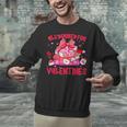All Booked For Valentines Coquette Bow Book Valentine Day Unisex Sweatshirt