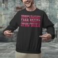 Bookish Romance Tropes Book Club Reader Spicy Book Lover Unisex Sweatshirt