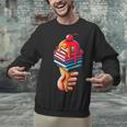 Books Reading Ice Cream Unisex Sweatshirt