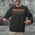 Booktrovert Definition Unisex Sweatshirt