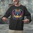 Bookworm Dragon Reading Book Lover Unisex Sweatshirt