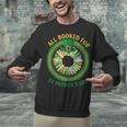 Bookworm Irish All Booked For St Patrick's Day Book Lover Unisex Sweatshirt