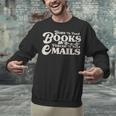 Born To Read Books Forced To Read Emails Bookish Bookworm Unisex Sweatshirt