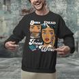 Born-To Read Forced To Work Reading Book Lover Unisex Sweatshirt