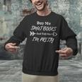 BUY ME SMUT BOOKS AND TELL ME I'M PRETTY Unisex Sweatshirt BUY ME SMUT BOOKS AND TELL ME I'M PRETTY Unisex Sweatshirt