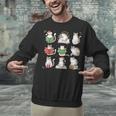 Cat Reading Book Funny Christmas Cat Book Lover Librarian Men Women Kids Unisex Sweatshirt Cat Reading Book Funny Christmas Cat Book Lover Librarian Men Women Kids Unisex Sweatshirt