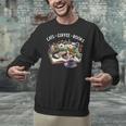 Cats Coffee Books Unisex Sweatshirt