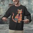 Cats Reading Books Librarian Library Readers Unisex Sweatshirt Cats Reading Books Librarian Library Readers Unisex Sweatshirt