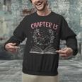 Chapter 13 Birthday Reading Book Lovers 13 Year Old Unisex Sweatshirt Chapter 13 Birthday Reading Book Lovers 13 Year Old Unisex Sweatshirt