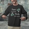 Christmas Shirts Snow Is Falling Books Are Calling Men Women Unisex Sweatshirt