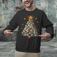 Christmas Tree Books Unisex Sweatshirt
