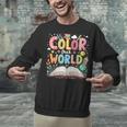 Color Our World Book Reading Program 2026 Summer Unisex Sweatshirt Color Our World Book Reading Program 2026 Summer Unisex Sweatshirt