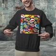 Comic Book Pop Art Modern Fun Unisex Sweatshirt