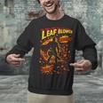 Comic Book Superhero Fall Season Leaf Blower Unisex Sweatshirt Comic Book Superhero Fall Season Leaf Blower Unisex Sweatshirt