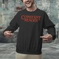 Constant Reader Fan Of Horror Suspense Books Bibliophile Unisex Sweatshirt Constant Reader Fan Of Horror Suspense Books Bibliophile Unisex Sweatshirt