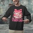 Coquette Bow All Booked For Valentines Teacher Book Unisex Sweatshirt Coquette Bow All Booked For Valentines Teacher Book Unisex Sweatshirt