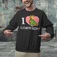Corduroy I Heart Corduroy Teddy Bear Retro Children's Book Unisex Sweatshirt Corduroy I Heart Corduroy Teddy Bear Retro Children's Book Unisex Sweatshirt