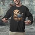Cute Book Sea Otter Unisex Sweatshirt