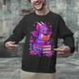 Cute Dragon Reading Books Bookworm Unisex Sweatshirt