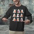 Cute Ghost Reading Book Lovers Halloween Ghost Unisex Sweatshirt Cute Ghost Reading Book Lovers Halloween Ghost Unisex Sweatshirt