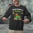 Dad Of Caterpillar Birthday Reading Books Lovers Unisex Sweatshirt