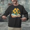 Daffodils Flowers Book Floral Unisex Sweatshirt Daffodils Flowers Book Floral Unisex Sweatshirt