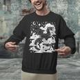 Dark Academia Fantasy Dragon Book Lover Bookish Goblincore Unisex Sweatshirt