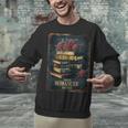 Dark Romance Reader Vintage Floral Book Lover Unisex Sweatshirt