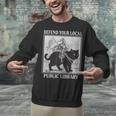 Defend Your Local Library Knight Cat Rider Book Lover Unisex Sweatshirt Defend Your Local Library Knight Cat Rider Book Lover Unisex Sweatshirt