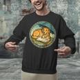 Dog Reading Book Rain Cozy Umbrella Cute Art Men Unisex Sweatshirt Dog Reading Book Rain Cozy Umbrella Cute Art Men Unisex Sweatshirt
