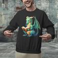 Dragon With Book Unisex Sweatshirt