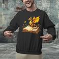 Dragon Fantasy Book Lover Bookish Reader Bookworm Wildflower Unisex Sweatshirt Dragon Fantasy Book Lover Bookish Reader Bookworm Wildflower Unisex Sweatshirt