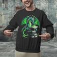 Dragon Reading Books Bookworm Unisex Sweatshirt