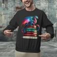 Dragons And Books Dragonworm Book Lover Reading Unisex Sweatshirt