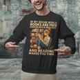 In My Dream World Books Are Free Chocolate Is Healthy Unisex Sweatshirt In My Dream World Books Are Free Chocolate Is Healthy Unisex Sweatshirt