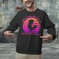 With A Dreamy Far-Off Look And Her Nose Stuck In A Book Unisex Sweatshirt