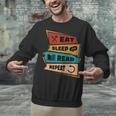 Eat Sleep Read Repeat Reading Books Reader Bookworm Unisex Sweatshirt Eat Sleep Read Repeat Reading Books Reader Bookworm Unisex Sweatshirt