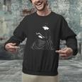 Emily Dickinson Reading A Book Unisex Sweatshirt