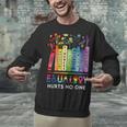 Equality Hurts No One Book Flower Rainbow Pride Month LGBTQ Unisex Sweatshirt Equality Hurts No One Book Flower Rainbow Pride Month LGBTQ Unisex Sweatshirt