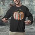 Fall Book Pumpkin Halloween Teacher Librarian Thanksgiving Unisex Sweatshirt