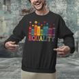 Floral Flower Book Equality Human Rights Women's Rights Unisex Sweatshirt Floral Flower Book Equality Human Rights Women's Rights Unisex Sweatshirt