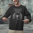 Frankenstein Quote Mary Shelley's Book For Men And Women Unisex Sweatshirt