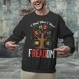 Freadom Tree Read Reading Librarian Book Across America Unisex Sweatshirt