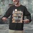 Ghost Book Reading Books Lover Teacher Happy Halloween Unisex Sweatshirt Ghost Book Reading Books Lover Teacher Happy Halloween Unisex Sweatshirt