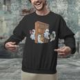 Ghosts Reading Books Teacher Halloween Librarian Book Lover Unisex Sweatshirt Ghosts Reading Books Teacher Halloween Librarian Book Lover Unisex Sweatshirt