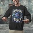 A Good Book Is Out Of This World Shirt Astronaut Reading Unisex Sweatshirt