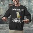 Green Cheek Conure Introvert Parrot Bird Conure Unisex Sweatshirt