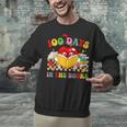 Groovy 100 Days In The Books Reading 100th Day Of School Unisex Sweatshirt
