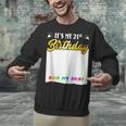Guestbook My 21st Birthday Sign My Shirt Birthday Party Unisex Sweatshirt